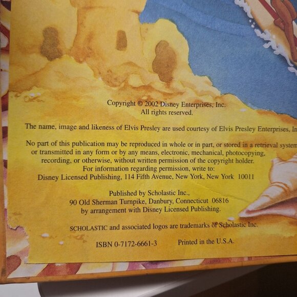 Disney Hardcover Books Vintage Lion King 101 Dalmations Lilo Stitch Picnic 90s - Picture 10 of 11